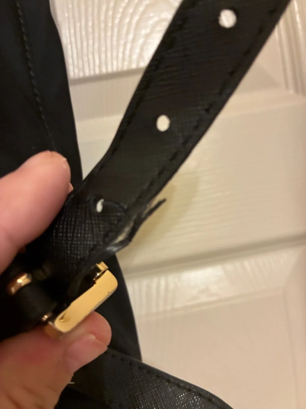 Michael Kors Black‎ Backpack with Gold Hardware